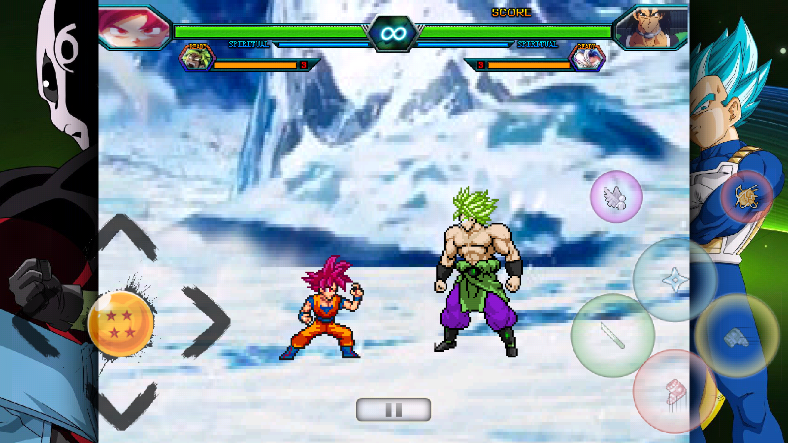 ATUALIZOU!! New DBZ Mugen Apk Estilo Dragon Ball Z ULTIMATE HEROES BETA For  Android 